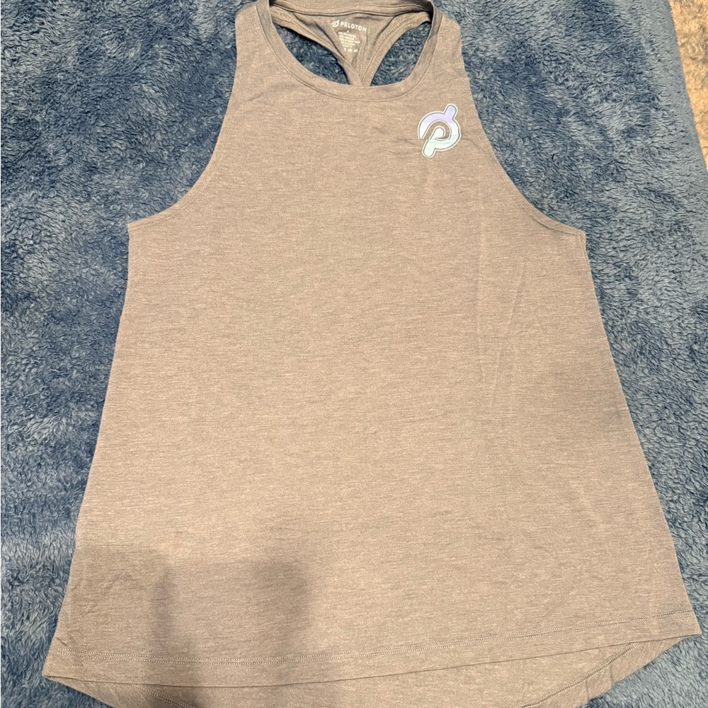 Gray Sleeveless Peloton Women's Top